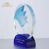 2020 Custom Made Crystal Cutout Logo Printed Trophy