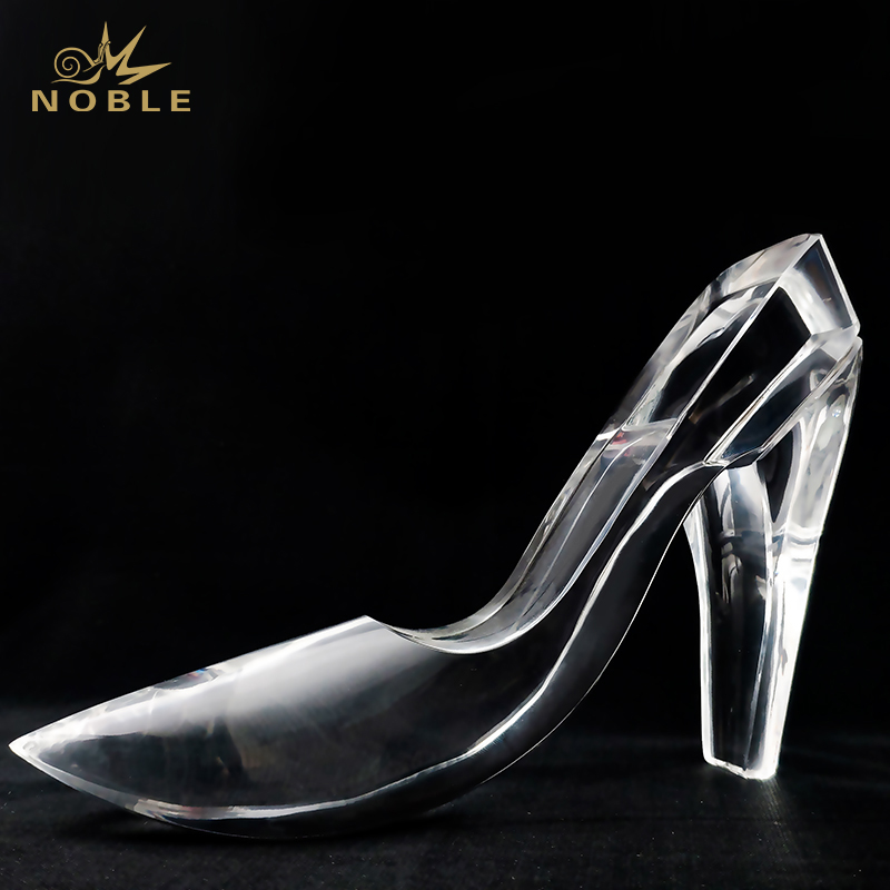 Noble Customized Crystal High Heel Shoe Trophy Award Valentine's Day Gift Favor Shoes Shop Dectorations