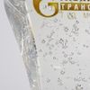Noble Custom Made Art Glass Bubble Crystal Trophy Award for Russia Business