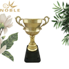 Noble Gold Plated Metal Champion Cup Trophy for Cycling Competitions