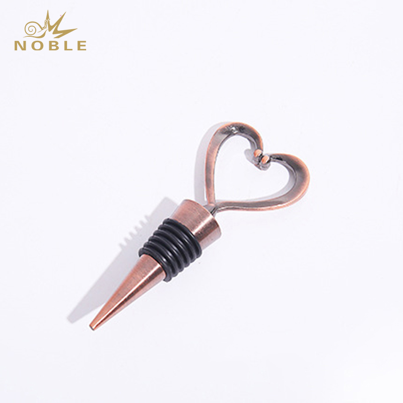 Amazon Hot Sale Promotional Metal Wine Bottle Stopper with Screw