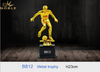 Shiny Gold Metal Scooer Player Figurine Award Trophy