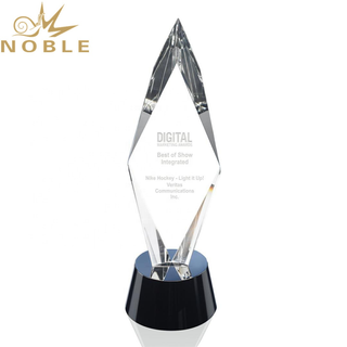  Design High Quality Custom Crystal Diamond Award Trophy