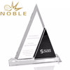  New Design Harmony Triangle Crystal Award Plaque
