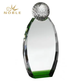 Best New Design Custom Engraving Crystal Golf Trophies
