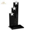 Custom 3D Laser Engraved Crystal Star Trophy