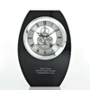 Noble Manufacturer Black Crystal Iceberg Clock Business Gift Customized Bespoke Logo Office Decoration Trophy Award Hand Craft Plaque