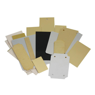 Solid Brass Plates Are Designed For Machine Or Hand Engraving Even Painting