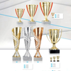 2024 New Design Different Size Custom Made Marble Base Sports Golf Soccer Basketball Marathon Custom Insert Logo Metal Trophy Cup 