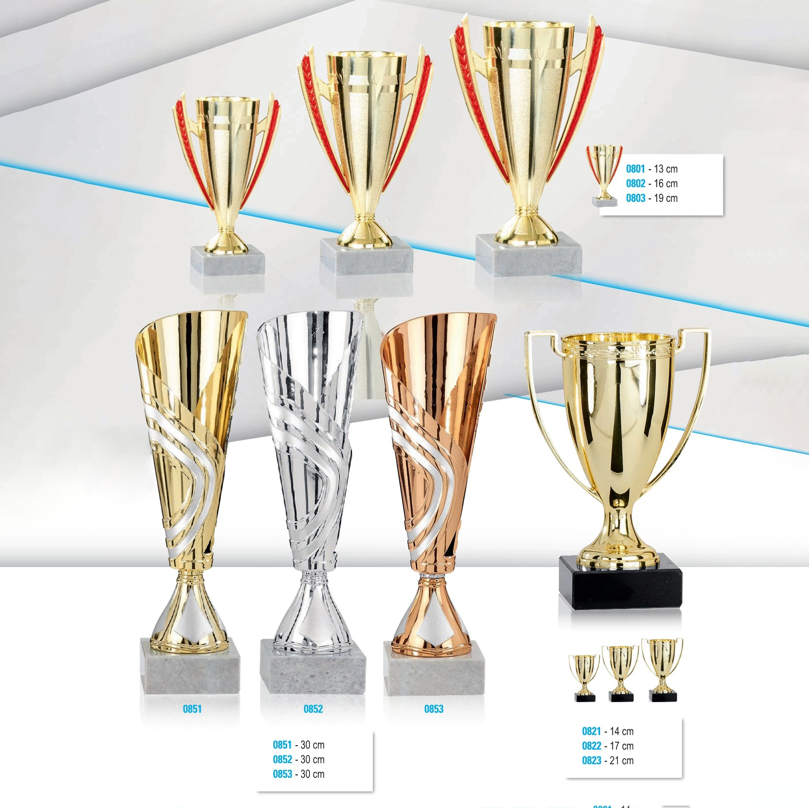 2024 New Design Different Size Custom Made Marble Base Sports Golf Soccer Basketball Marathon Custom Insert Logo Metal Trophy Cup 