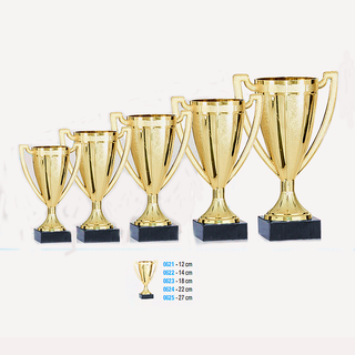 2024 New Design Different Size Custom Made Marble Base Sports Golf Soccer Basketball Marathon Custom Logo Gold Metal Trophy Cup 