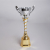 2024 New Design Different Size Custom Made Marble Base Sports Golf Soccer Basketball Marathon Custom Logo Gold Metal Dance Trophy Cup 