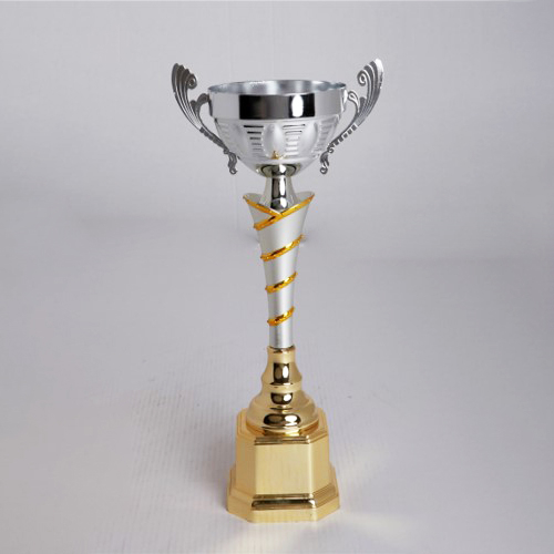 2024 New Design Different Size Custom Made Marble Base Sports Golf Soccer Basketball Marathon Custom Logo Gold Metal Dance Trophy Cup 