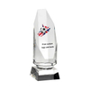 Noble Manufacturer Wholesale Crystal Glass Plaque With Custom Logo UK Gift Sport Soccer Trophy Award Craft