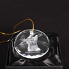 Noble Manufacturer Wholesale UK Gift Personalized Pet Crystal Glass Souvenir Plaque Hanger