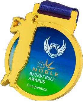 Noble High Quality Metal Golf Trophy Award Medal