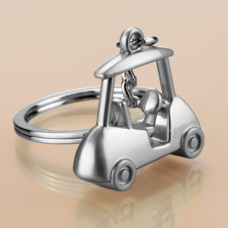 Noble High Quality Metal Golf Key Chain
