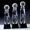 Noble High Quality 3D Laser Crystal Business Gift Sports Awards Custom Bespoke Logo Golf A Hole in One Trophy Hand Craft