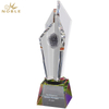 Noble Golf Ball Crystal Glass Sports Gift Customized Personalized Bespoke Logo Golf Trophy Award Hand Craft