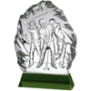 Noble Manufacturer Crystal Glass Outdoor Sports Gift Customized Personalized Bespoke Logo Golf Trophy Award Hand Craft