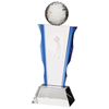 Noble Manufacturer Golf Ball Crystal Outdoor Sports Gift Customized Personalized Bespoke Logo Golf Trophy