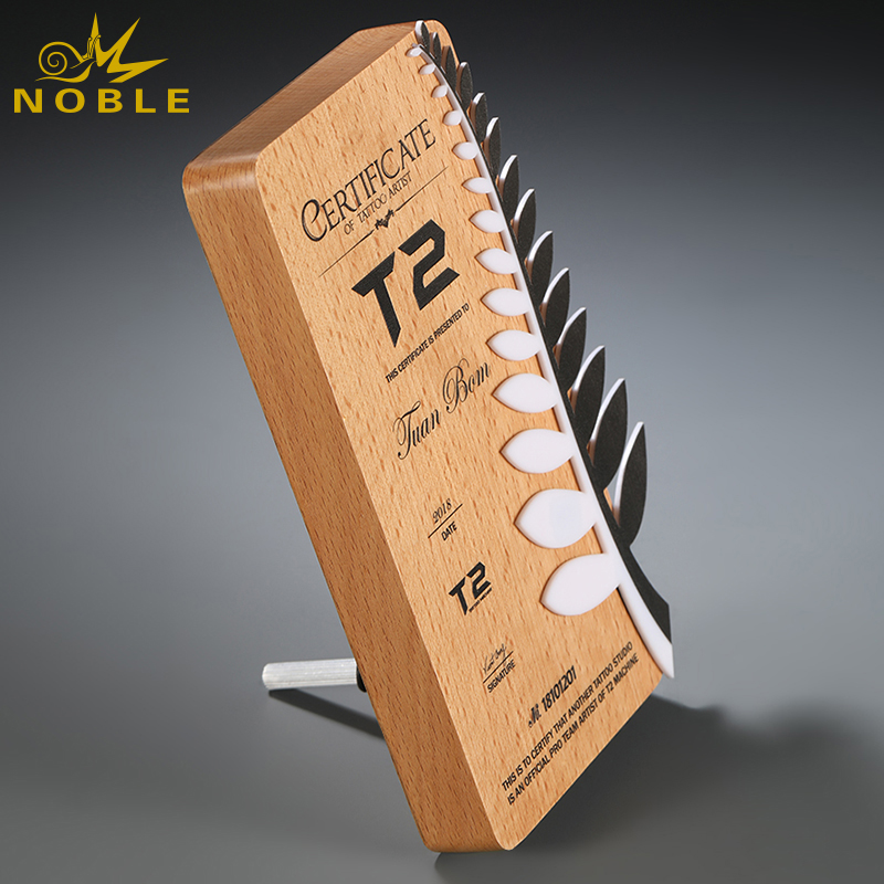 Custom Design Blank Wooden Awards Plaques