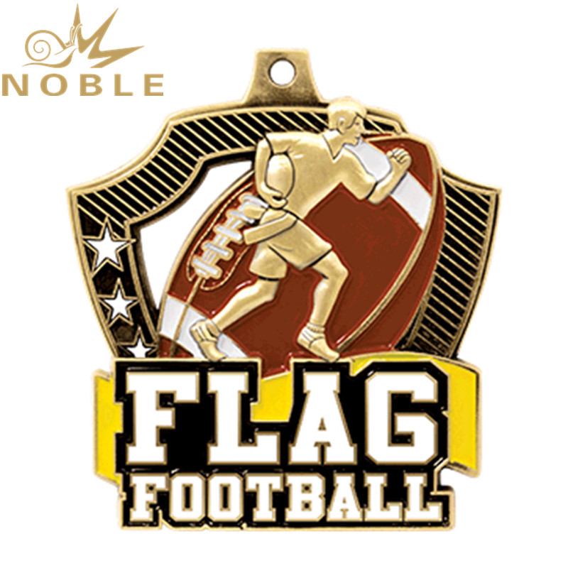 Custom Metal Football Medal 