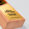 Noble New Design Custom Printing Wood Plaque Award with Crystal