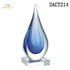 High Quality Art Glass Trophy 