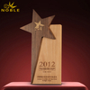 Factory Direct Sale Souvenir Use Custom Star Wooden Trophy Award 