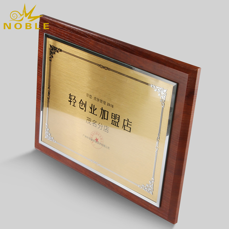 Wholesale High Quality Award Wooden Plaque