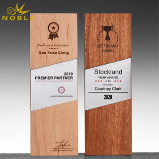 Noble New Design Custom Wood Award Trophy