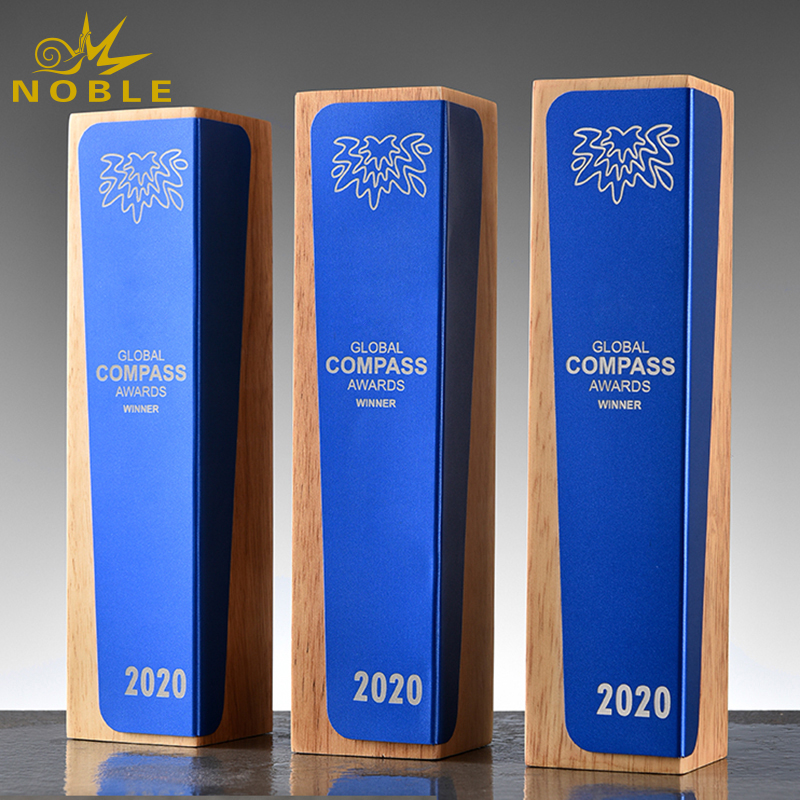 New Style Laser Engraving Wooden Trophy Award