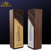  New Design Wood Trophy Awards for Custom Name Engraving
