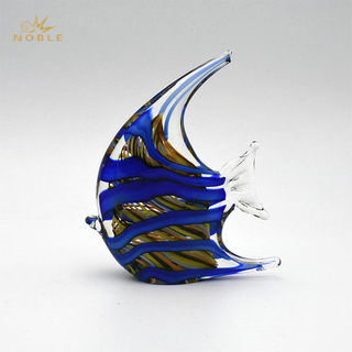 Hand Blown Fish Animal Glass Arts Trophy