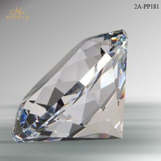 Crystal Diamond Paperweight