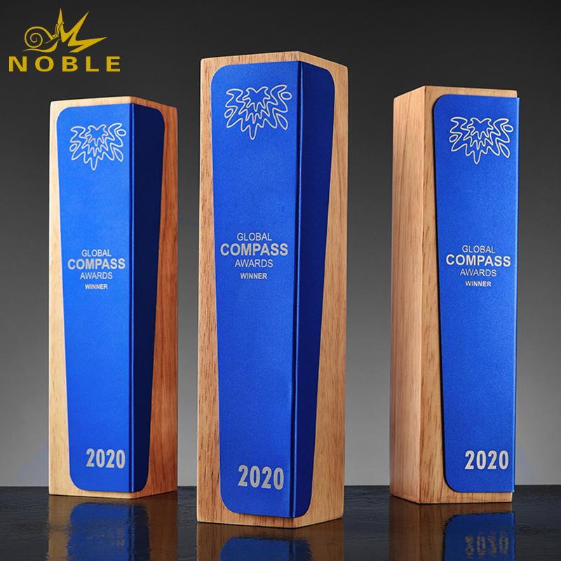 New Style Laser Engraving Wooden Trophy Award