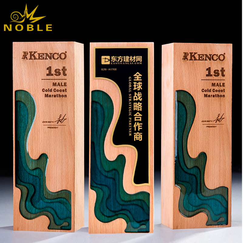 Manufacturer high quality trophy plaque wholesale blank wood plaque