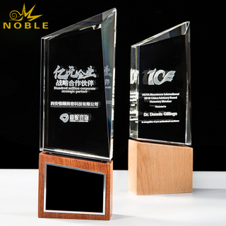 High Quality Memorial Plaques Wood Engravable Plaques With Metal