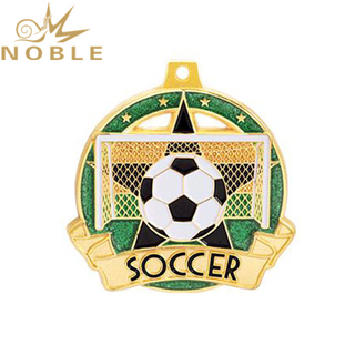Custom Soocer Medal For Souvenir