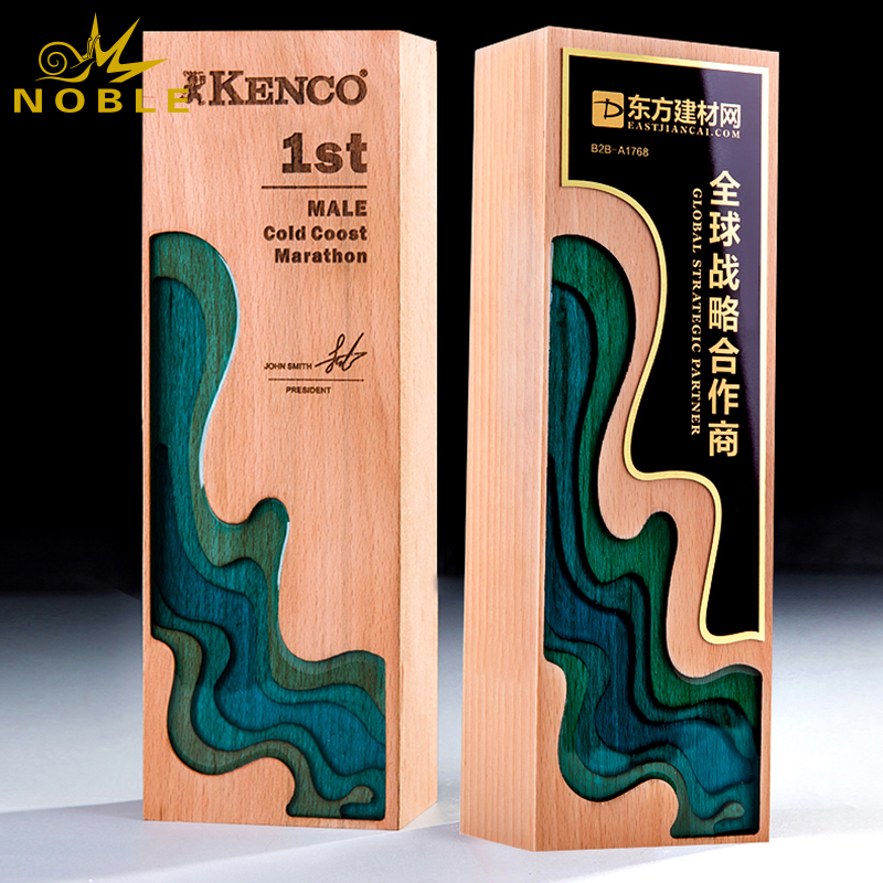 Manufacturer high quality trophy plaque wholesale blank wood plaque