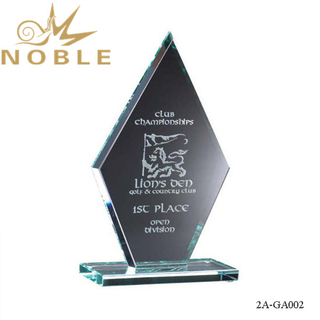 High Quality Jade Glass Trophy