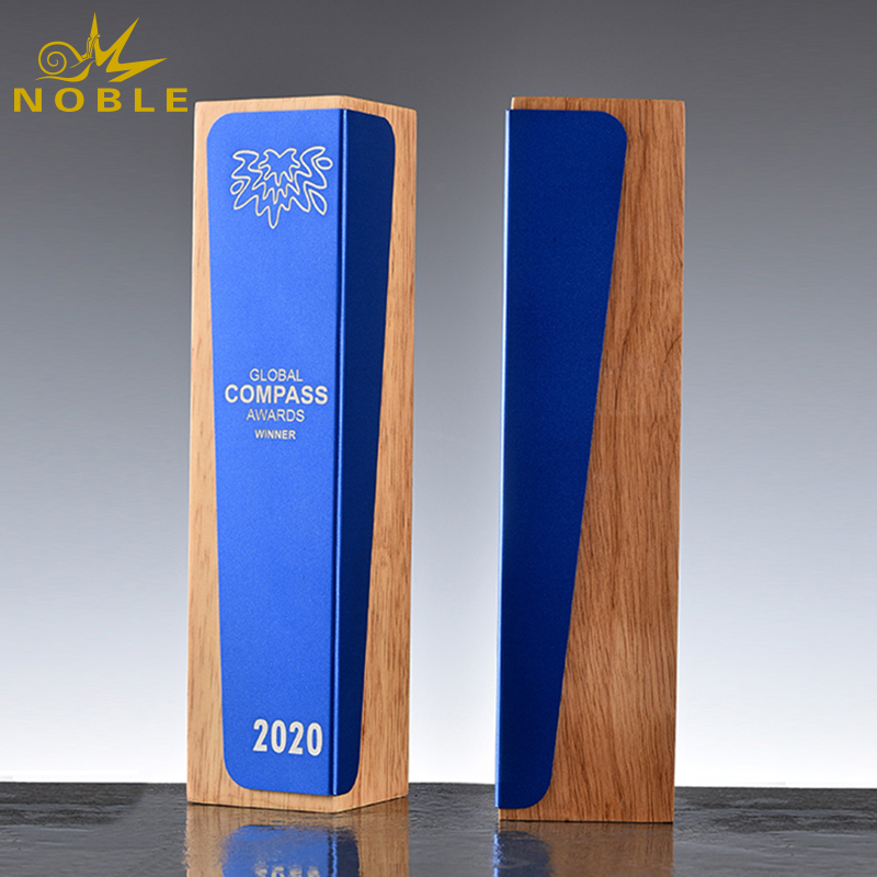New Style Laser Engraving Wooden Trophy Award