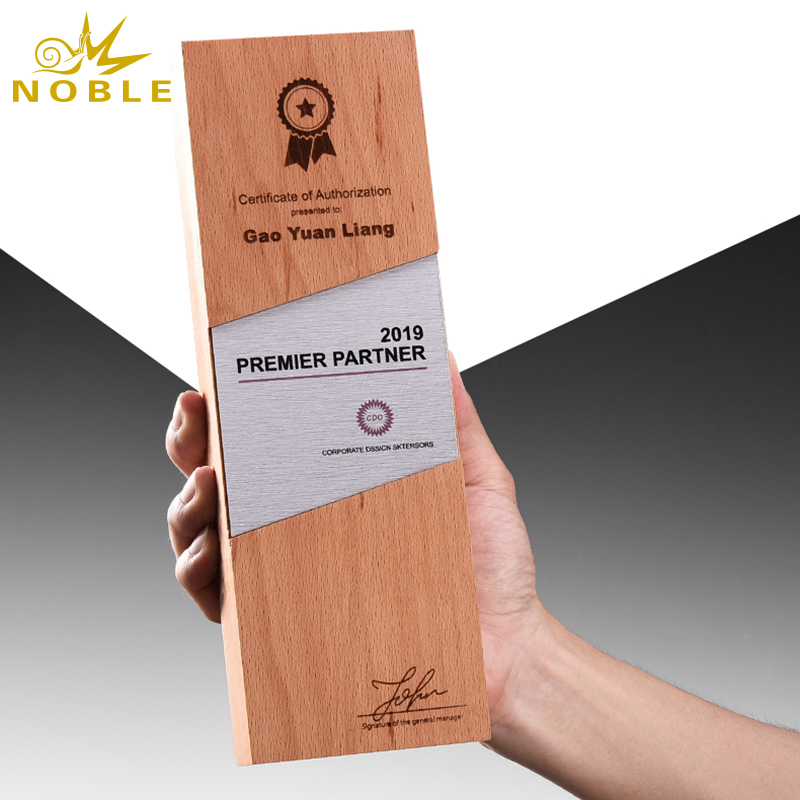 Noble New Design Custom Wood Award Trophy