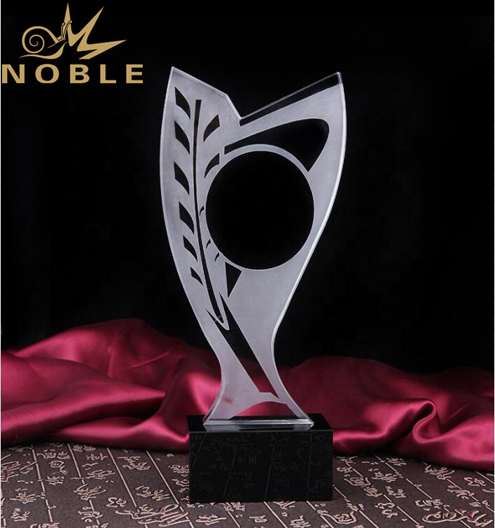 Custom Engraving Crystal Pigeon Trophy 