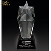  New Design Star Diamond Trophy Plaque K9 Crystal Trophy Award 