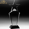 K9 Optical Crystal Customized Logo For Awards Crystal
