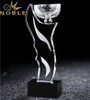 Free Engraving High Quality Crystal Trophy 