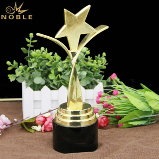 Metal Star Black Crystal Awards For Champion Souvenir Trophy