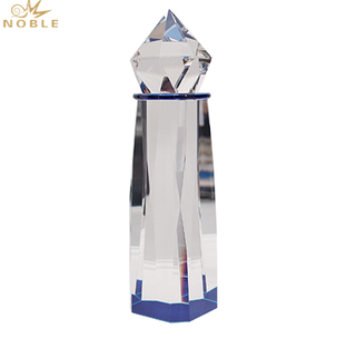 Diamond Top Crystal Trophy Awards For VIP Souvenir Gifts 